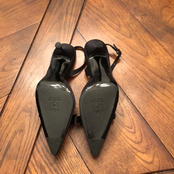 🚫Black Satin SlingBack Heels - Picture 5 of 5